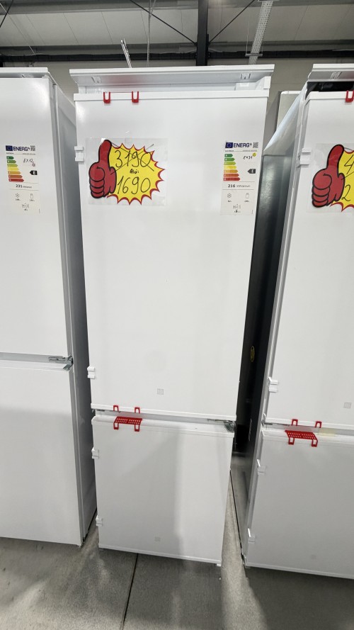 Electrolux 257 L, ENT6NE18S – Combină frigorifică încorporabilă Clasa E, TwinTech Total No Frost, import Germania 🇩🇪