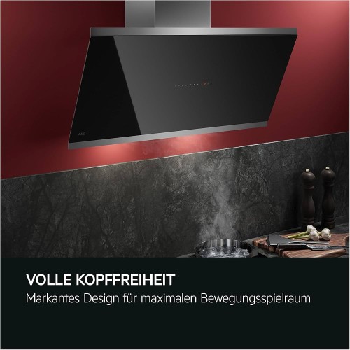 AEG 77 cm TOB4IA0FXB + 90 cm GV77D91SL – Set premium plită cu inducție + hotă Clasa A+, Import Germania 🇩🇪