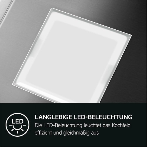 AEG 77 cm TOB4IA0FXB + 90 cm GV77D91SL – Set premium plită cu inducție + hotă Clasa A+, Import Germania 🇩🇪