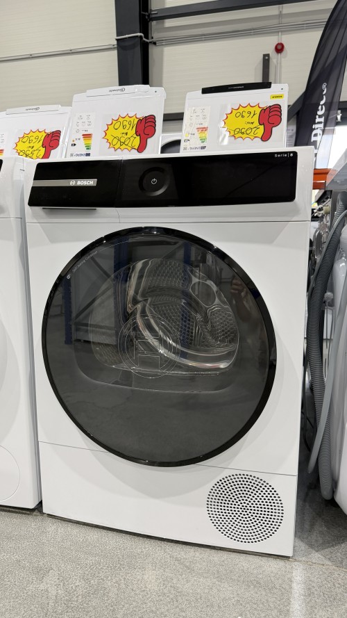 Bosch 9 kg, WQB245B40 – Uscător de rufe Clasa C, pompă de căldură, Home Connect, import Germania 🇩🇪