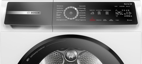 Bosch 9 kg, WQB245B40 – Uscător de rufe Clasa C, pompă de căldură, Home Connect, import Germania 🇩🇪