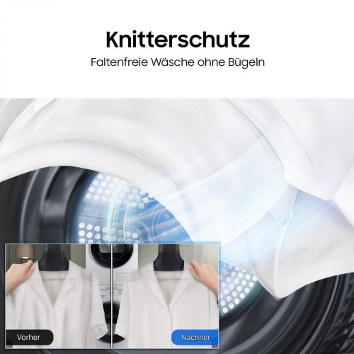 Samsung 9 kg, DV9D5-CW – Uscător de rufe Clasa C, pompă de căldură, SmartThings Wi-Fi, import Germania 🇩🇪