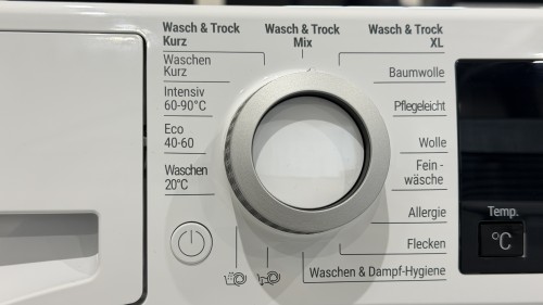 Bauknecht 9 kg / 6 kg WT Super Eco 96S 41 N – Mașină de spălat cu uscător, Clasa A/D, Steam, ProInverter, import Germania 🇩🇪