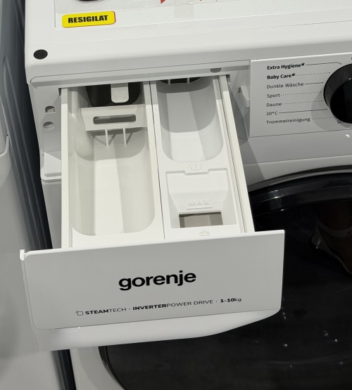 Gorenje 10 KG, WNHAI14APS/DE – Mașină de spălat rufe Clasa A, SteamTech, Inverter PowerDrive, import Germania 🇩🇪