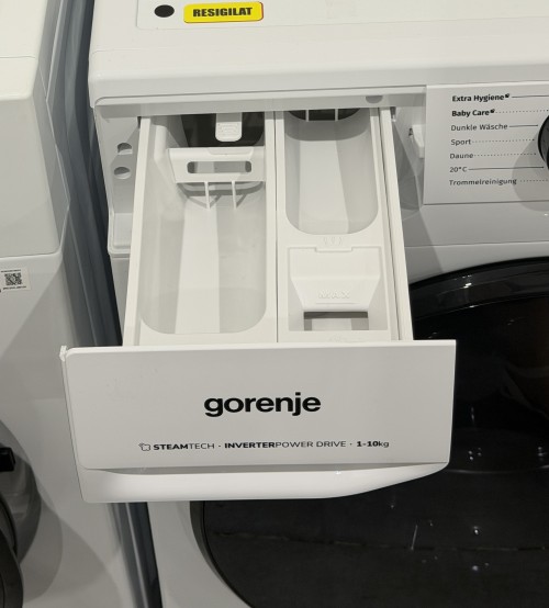 Gorenje 10 KG, WNHAI14APS/DE – Mașină de spălat rufe Clasa A, SteamTech, Inverter PowerDrive, import Germania 🇩🇪