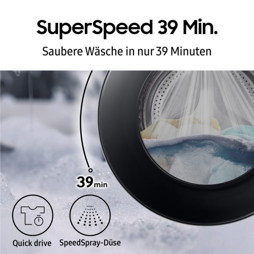 Samsung 10 kg, WW1EFG5U34AE – Mașină de spălat rufe Clasa A, AI Ecobubble™, SmartThings Wi-Fi, import Germania 🇩🇪