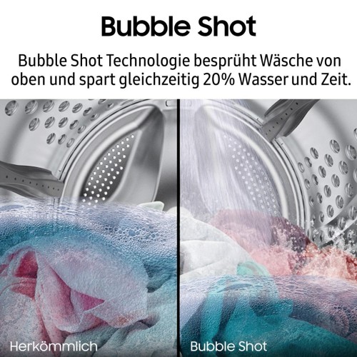 Samsung 10 kg, WW1EFG5U34AE – Mașină de spălat rufe Clasa A, AI Ecobubble™, SmartThings Wi-Fi, import Germania 🇩🇪