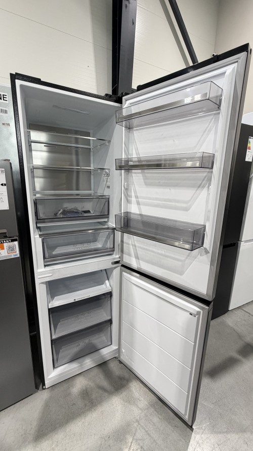 Hanseatic 334L HKGKB18560ANFBI – Combină frigorifică, Clasa A, No Frost, Metal Cooling, import Germania 🇩🇪