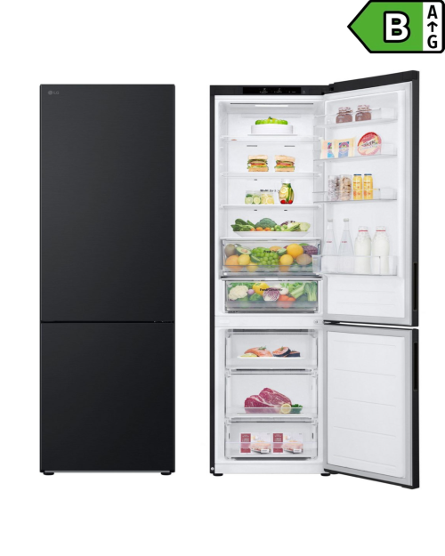 LG 387L GBV22NCBEP – Combină frigorifică, Clasa B, DoorCooling+™, LinearCooling™, Total No Frost, import Germania 🇩🇪