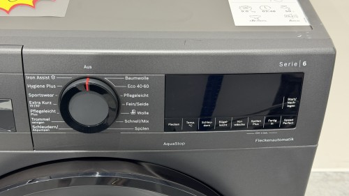 Bosch 9 KG WGG244ZR10 Serie 6 – Mașină de spălat rufe, Clasa A, Iron Assist, ActiveWater Plus, import Germania 🇩🇪
