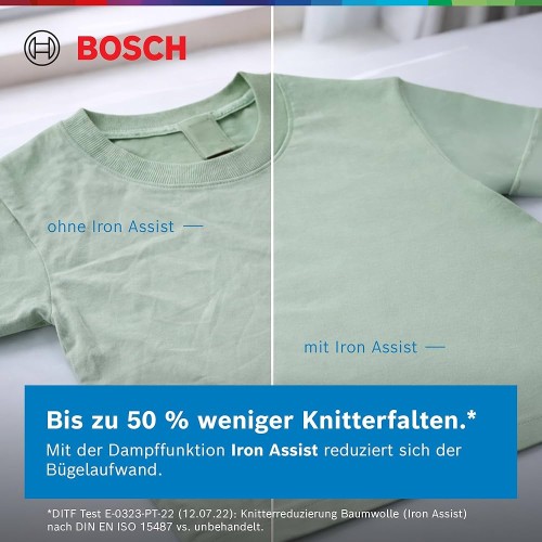 Bosch 9 KG WGG244ZR10 Serie 6 – Mașină de spălat rufe, Clasa A, Iron Assist, ActiveWater Plus, import Germania 🇩🇪