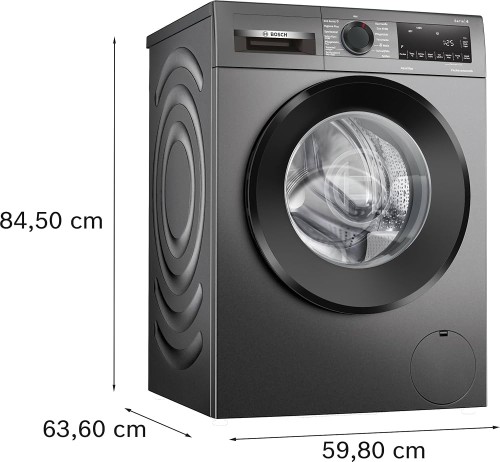 Bosch 9 KG WGG244ZR10 Serie 6 – Mașină de spălat rufe, Clasa A, Iron Assist, ActiveWater Plus, import Germania 🇩🇪