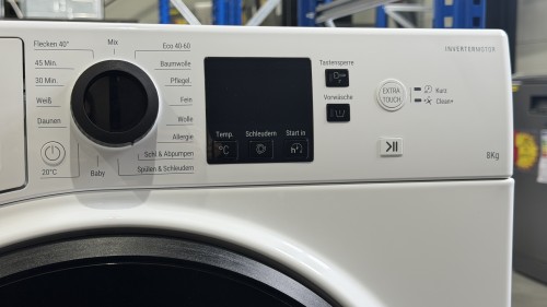 Bauknecht 8 KG Super Eco 845 A – Mașină de spălat rufe, Clasa A, Inverter Motor, import Germania 🇩🇪