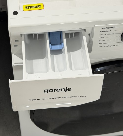 GORENJE 8 KG WNHAI84APS/DE – Mașină de spălat rufe, Clasa A, SteamTech, AquaStop, import Germania 🇩🇪