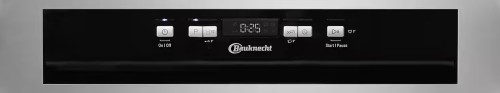 BAUKNECHT 13 seturi BBC 3B+26 X (2) – Mașină de spălat vase semiîncorporabilă, Clasa E, ActiveDry, import Germania 🇩🇪