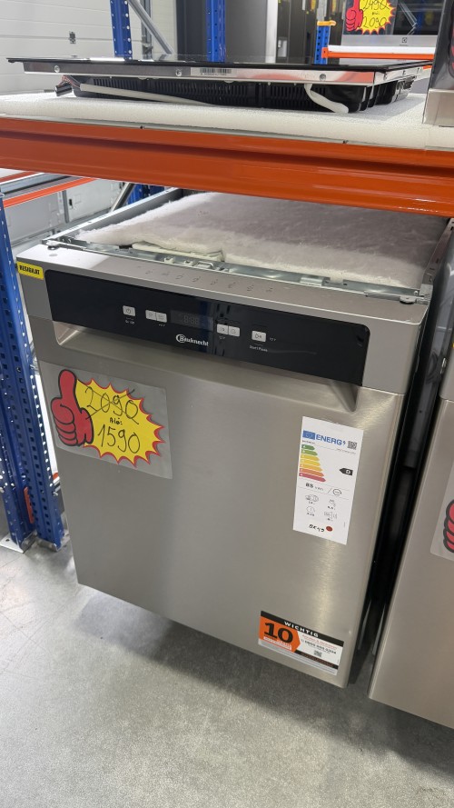 BAUKNECHT 14 seturi OBUC Ecostar 5320 – Mașină de spălat vase sub blat, Clasa D, ActiveDry, import Germania 🇩🇪