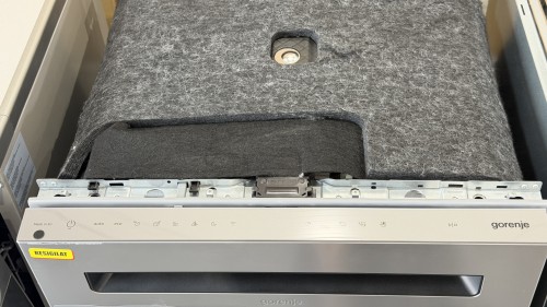 Gorenje 16 seturi GU673A65X – Mașină de spălat vase încorporabilă Clasa A, ConnectLife, import Germania 🇩🇪