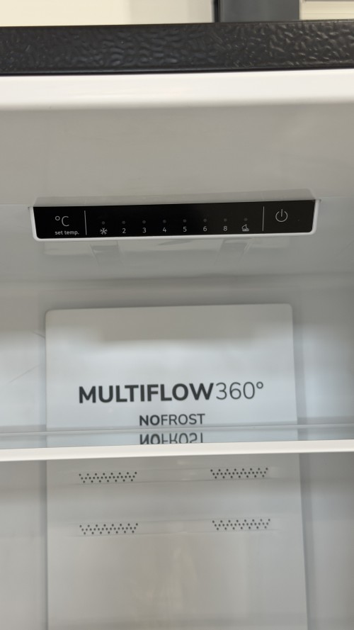 GORENJE 304 L NRK619AA1BXL4 – Combină frigorifică Clasa A, Total No Frost, Black Inox, import Germania 🇩🇪