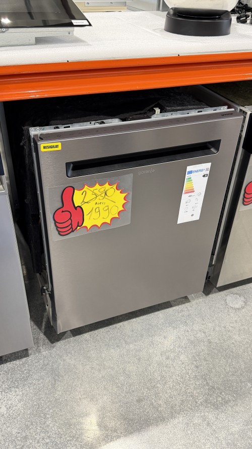 Gorenje 16 seturi GU673A65X – Mașină de spălat vase încorporabilă Clasa A, ConnectLife, import Germania 🇩🇪