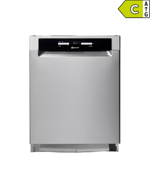 BAUKNECHT 14 seturi OBUC Ecosilent 7540 – Mașină de spălat vase incorporabila sub blat, Clasa C, ActiveDry, PowerClean, import Germania 🇩🇪