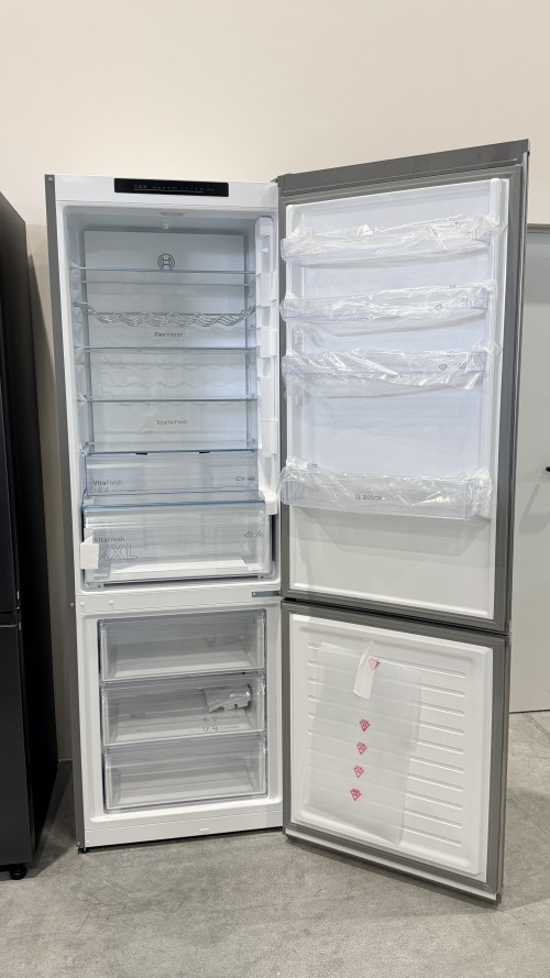 BOSCH 440 L KGN492IAF – Combină frigorifică XXL Clasa A, Total No Frost, Inox, import Germania 🇩🇪