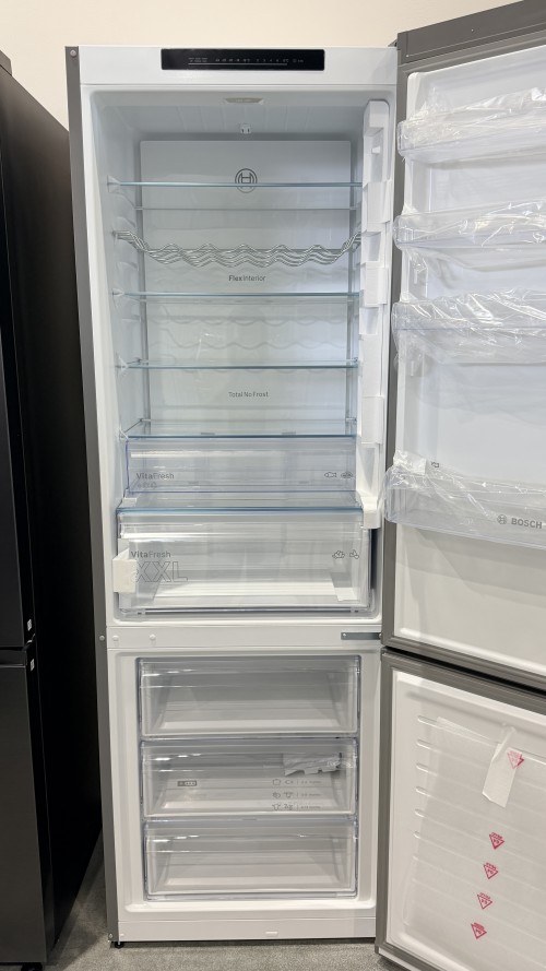 BOSCH 440 L KGN492IAF – Combină frigorifică XXL Clasa A, Total No Frost, Inox, import Germania 🇩🇪