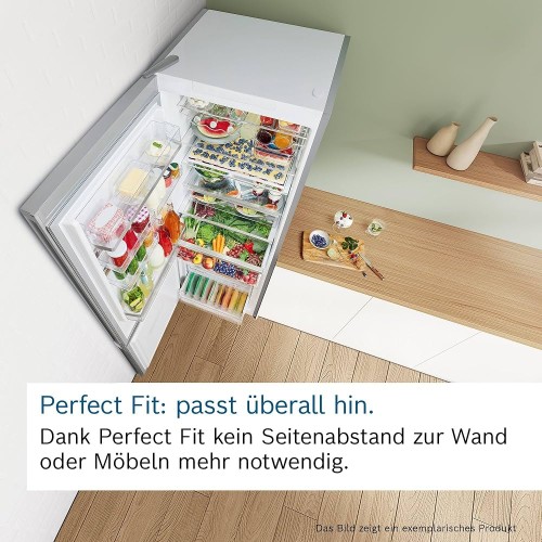 BOSCH 440 L KGN492IAF – Combină frigorifică XXL Clasa A, Total No Frost, Inox, import Germania 🇩🇪