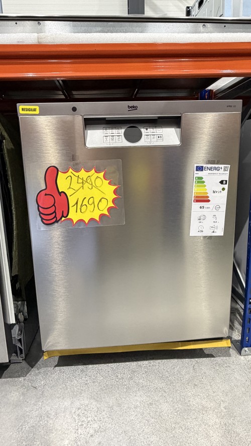 BEKO 14 seturi BDUN36451X – Mașină de spălat vase incorporabila, Clasa B, bPRO500, SelfDry, import Germania 🇩🇪