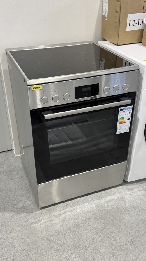 Bosch 60cm, Seria 4 HKR39C250 – Aragaz electric – Plită vitroceramică – Clasa A – Import Germania 🇩🇪
