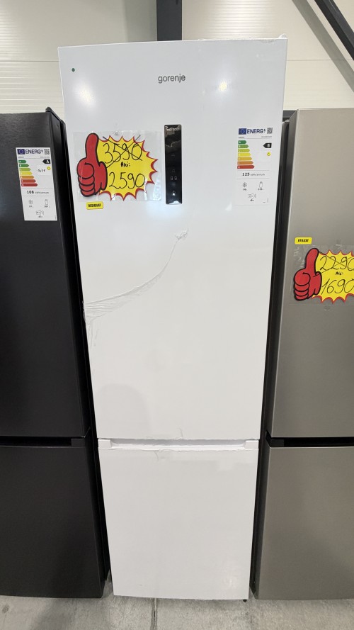 Gorenje 331L NRK620B61W40T – Combină frigorifică – Clasa B – 35 dB – Import Germania 🇩🇪