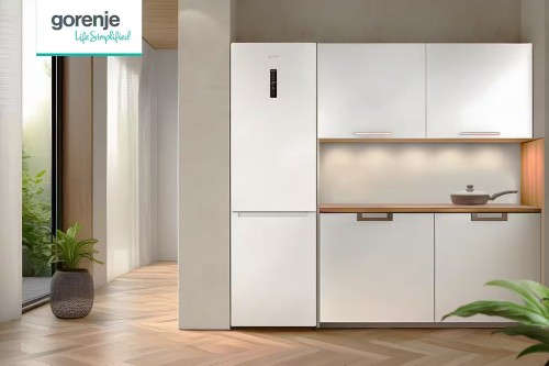 Gorenje 331L NRK620B61W40T – Combină frigorifică – Clasa B – 35 dB – Import Germania 🇩🇪