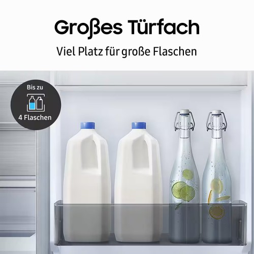 Samsung 341L RL34C652CSA – Combină frigorifică – Clasa C – Dozator apă – SmartThings – Import Germania 🇩🇪