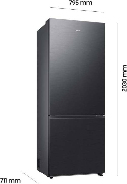 Samsung 538L RB53DG703CB1 – Combină frigorifică extra lată  Premium Black Steel – Clasa C – Import Germania 🇩🇪