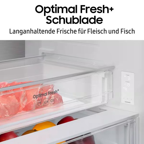 Samsung 538L RB53DG703CB1 – Combină frigorifică extra lată  Premium Black Steel – Clasa C – Import Germania 🇩🇪