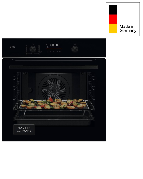 AEG 71L TS6PB50WAB – Cuptor încorporabil multifuncțional AirFry + Piroliză + Wi-Fi + A+ 🇩🇪