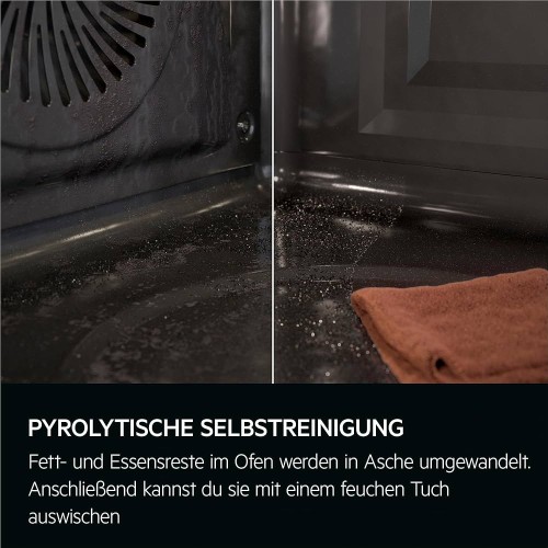 AEG 71L TS6PB50WAB – Cuptor încorporabil multifuncțional AirFry + Piroliză + Wi-Fi + A+ 🇩🇪