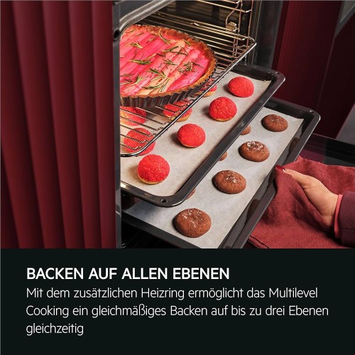 AEG 71L TS6PB50WAB – Cuptor încorporabil multifuncțional AirFry + Piroliză + Wi-Fi + A+ 🇩🇪