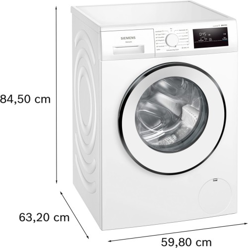 Siemens 8 KG, iQ300, WM14N0A5 – Mașină de spălat rufe – Clasa A – Import Germania 🇩🇪