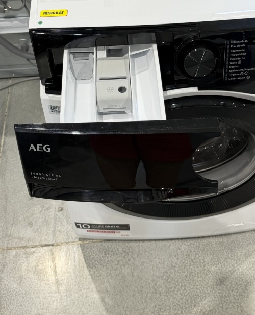 AEG 9 KG, 6000 Series MaxWash45 LR6FE49FL – Mașină de spălat rufe – Clasa A – Import Germania 🇩🇪