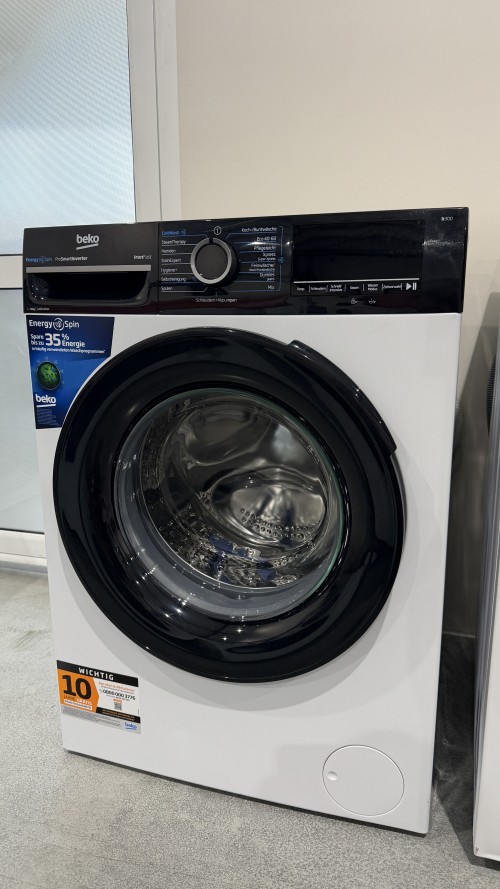 Beko 8 KG BM3WFU4841W – Mașină de spălat rufe Clasa A, SteamCure, IronFast, Import Germania 🇩🇪