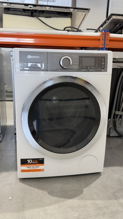 Bauknecht 8 KG B7X 89E SILENCE DE – Mașină de spălat rufe Clasa A, Direct Drive, Steam 3.0, Import Germania 🇩🇪