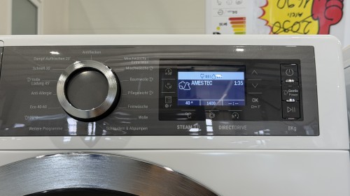 Bauknecht 8 KG B7X 89E SILENCE DE – Mașină de spălat rufe Clasa A, Direct Drive, Steam 3.0, Import Germania 🇩🇪