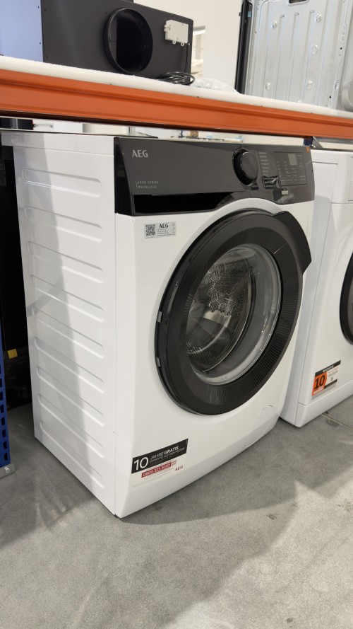 AEG 8 KG LR6FE48FL – Mașină de spălat rufe Clasa A, MaxWash 45’, AI WashAssist, import Germania 🇩🇪