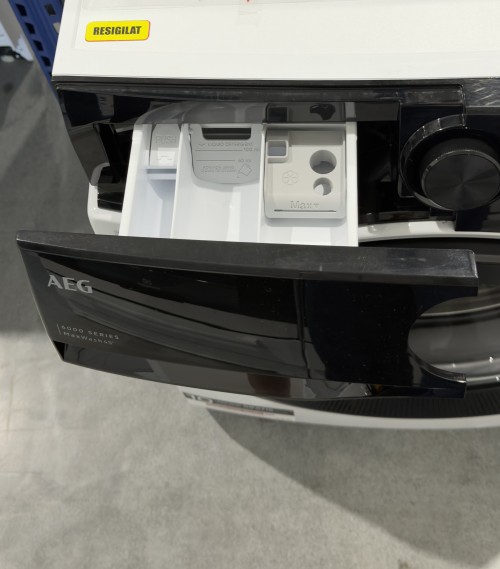 AEG 8 KG LR6FE48FL – Mașină de spălat rufe Clasa A, MaxWash 45’, AI WashAssist, import Germania 🇩🇪