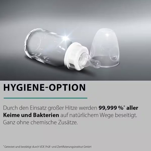 BAUKNECHT 15 seturi B7U HS51 X – Mașină de spălat vase independentă, Clasa B, NaturalDry, PowerClean Pro, import Germania 🇩🇪
