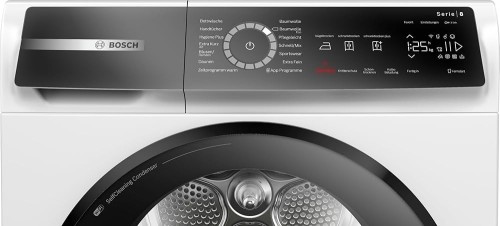 Bosch 9 kg, WQB245B40 – Uscător de rufe Clasa C, pompă de căldură, Home Connect, import Germania 🇩🇪