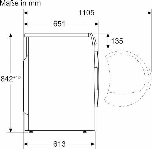 Bosch 9 kg, WQB245B40 – Uscător de rufe Clasa C, pompă de căldură, Home Connect, import Germania 🇩🇪