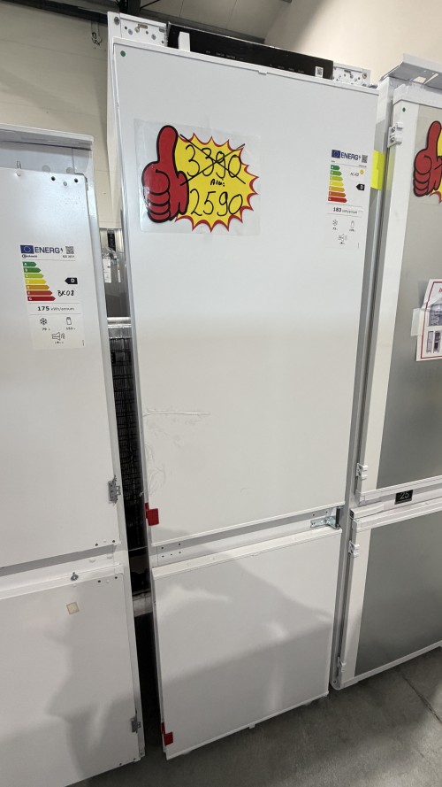 Haier 251 L, HBQW5518D – Combină frigorifică încorporabilă Clasa D, Total No Frost, Wi-Fi hOn, import Germania 🇩🇪