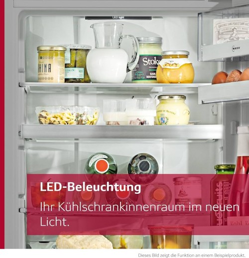 Neff 267 L, KI5861SE0 – Combină frigorifică încorporabilă Clasa E, Low Frost, Made in Germany 🇩🇪