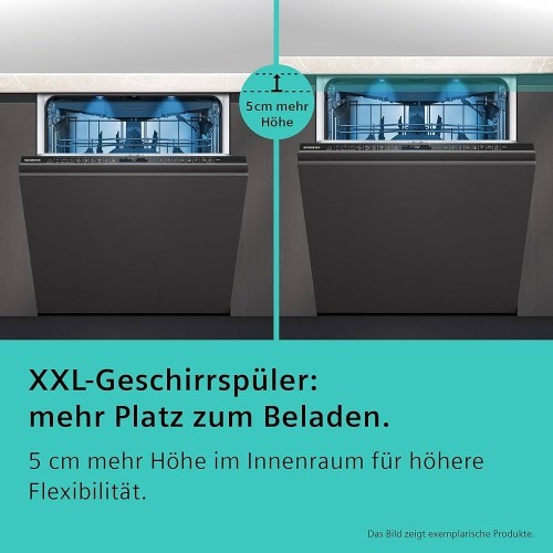 Siemens 13 seturi SX63EX04TE – Mașină de spălat vase complet încorporabilă XXL Clasa B, import Germania 🇩🇪